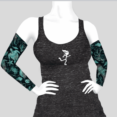 Arm Sleeves abstract oceans