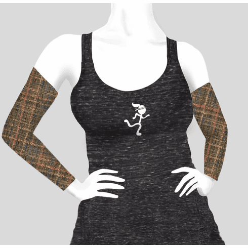 Arm sleeves dark tweed cold gear