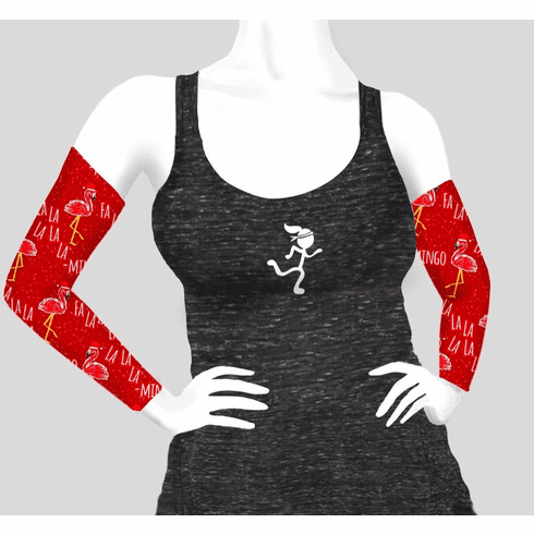 Arm Sleeves Fa La La La Flamingo