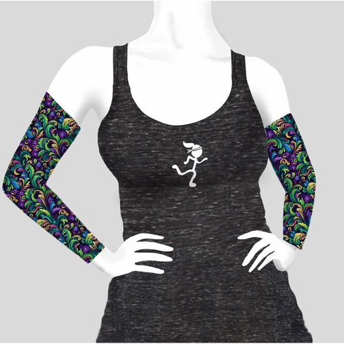 Arm Sleeves fleur royal