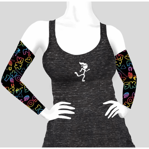 Arm sleeves neon mileage