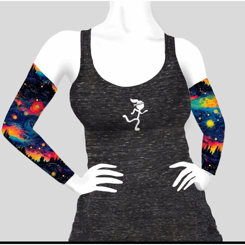 Arm Sleeves starry night in the pines