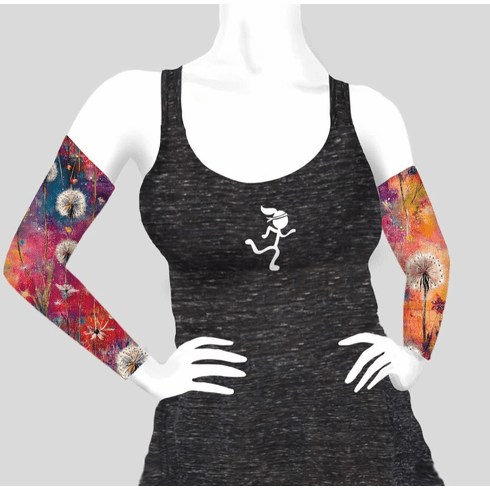 Arm Sleeves watercolor  Dandelion