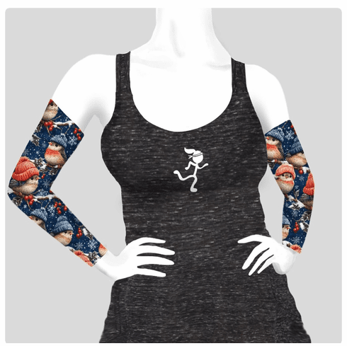 Arm Sleeves winter birds cold gear 