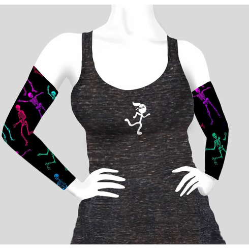 Armsleeves dancing skeletons
