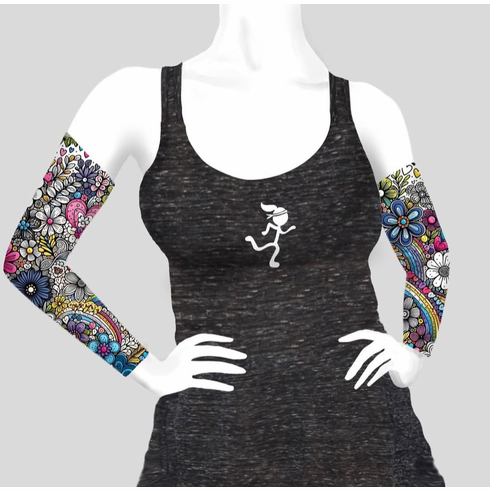 Armsleeves flower doodle