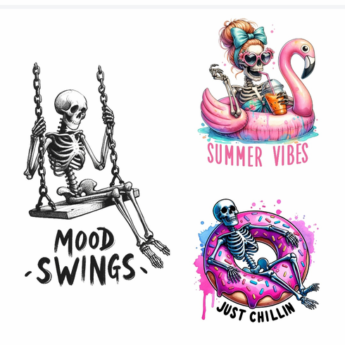 Artwork summer skellies