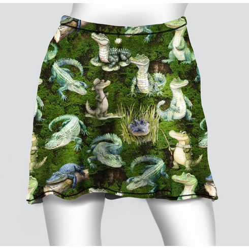 Cover skirt alligator