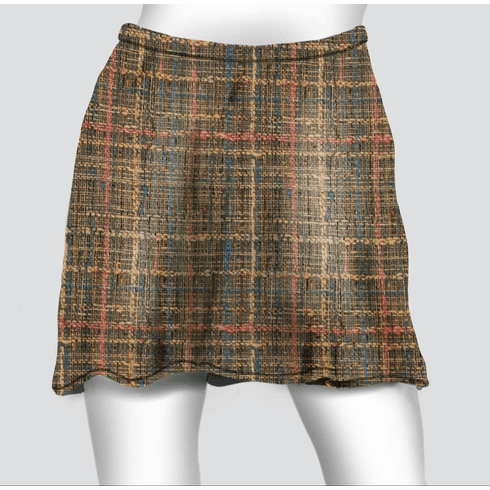 Cover skirt dark tweed cold gear