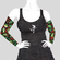 Cover skirt embroidered holly