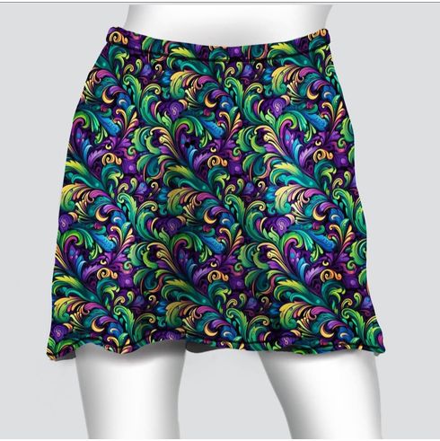 Cover skirt fleur royal