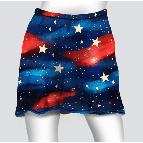 Cover skirt galaxy stars