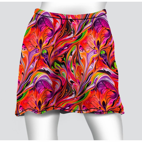 Cover skirt magenta magma