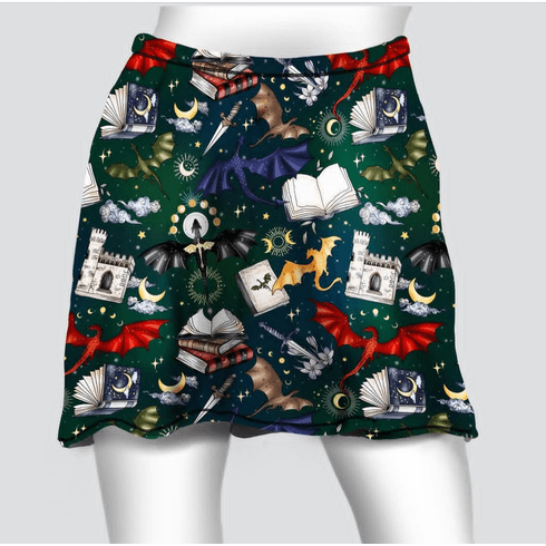 Cover skirt midnight dragons