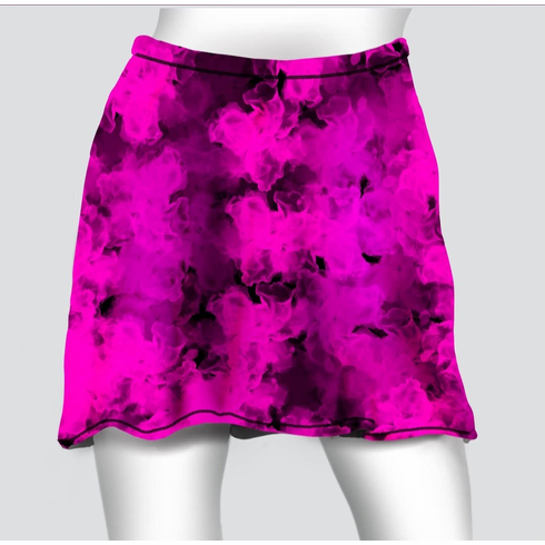 Cover skirt pink splash