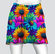 Cover skirt pop art daisies
