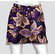 Cover skirt purple and gold floral cold gear