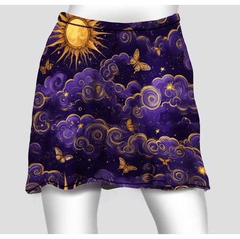 Cover skirt purple celestial