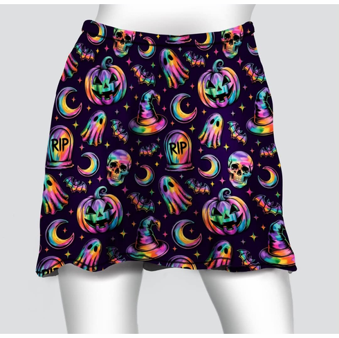 Cover skirt rainbow halloween