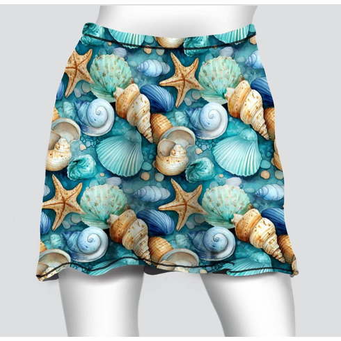 Cover skirt seashells