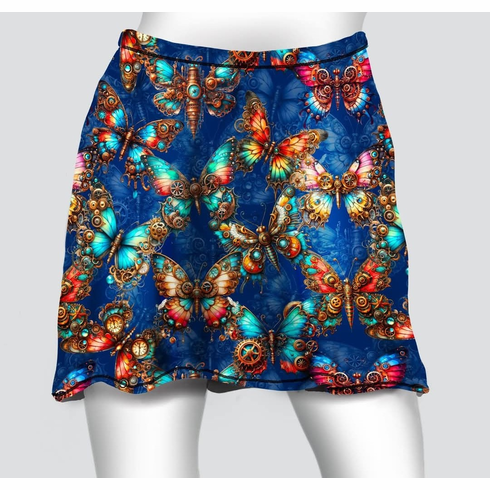 Cover skirt steampunk butterfly