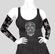 Cover skirt sugar skull cats and dogs