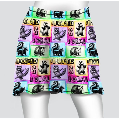 Cover skirt unhinged and feral