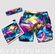 Double pocket capris alcohol ink highlands