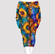 Double pocket capris alcohol ink sunflower SPECIAL JUST 4 FUN