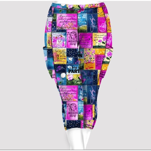 Double pocket capris Dolly