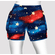 Double Pocket Capris galaxy stars