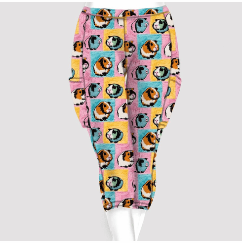 Double Pocket Capris guinea pig