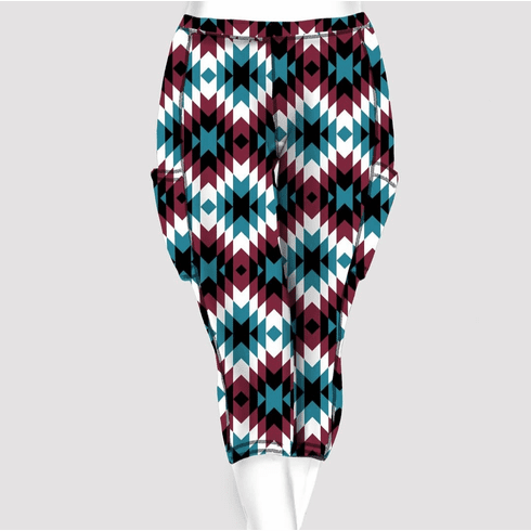 Double pocket capris Navajo blanket.  BLACK FRIDAY SALE