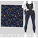 Double pocket capris neon books
