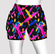 Double pocket capris neon splash