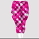 Double Pocket Capris pink plaid