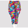 Double pocket capris rainbow clouds