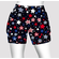 Double Pocket Capris red, white and blue stars