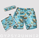 Double Pocket Capris sea turtle