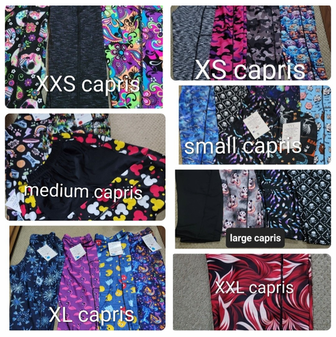 Double Pocket Capris super sale