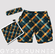 Double pocket capris Thanksgiving Plaid