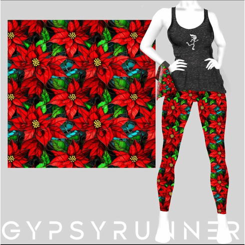 Double pocket pants Pointsettia COLD GEAR