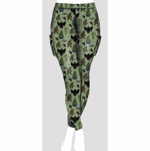 Double pocket pants cryptic doodle