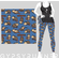 Double Pocket pants denim opossum