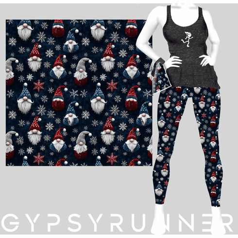 Double Pocket pants Knitted Gnomes COLD GEAR
