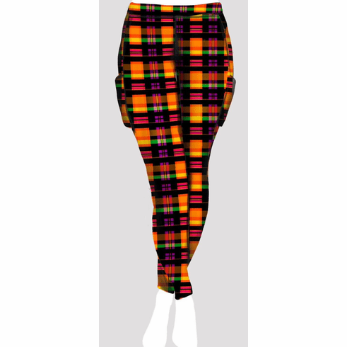 Double Pocket pants halloween plaid