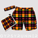 Double Pocket pants halloween plaid