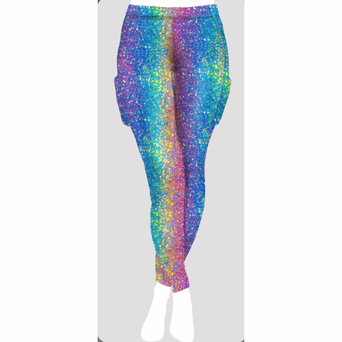 Double pocket pants holoquin sparkle