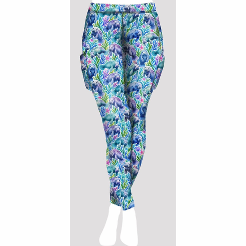 Double pocket pants manatee