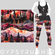 Double pocket pants mountain scene COLD GEAR